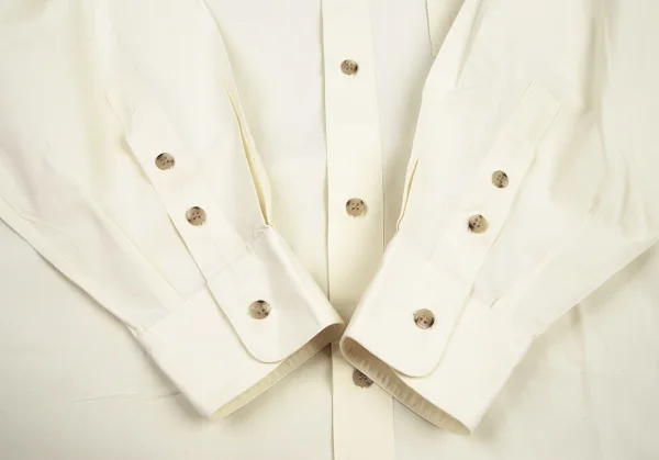 パパスPapas ブロードポケットシャツ M 黄色M位 K-121926_010