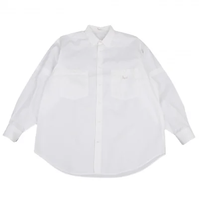 Papas Cotton Logo Embroidery Long Sleeve Shirt