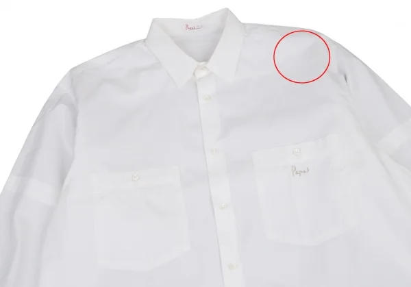 Papas Cotton Logo Embroidery Long Sleeve Shirt K-121927_002