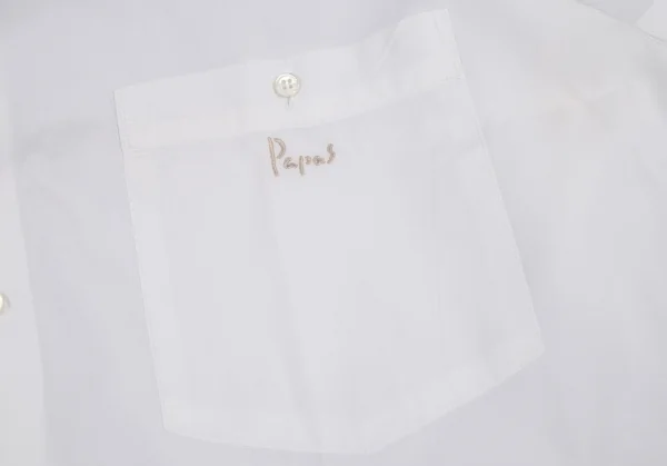 Papas Cotton Logo Embroidery Long Sleeve Shirt K-121927_006