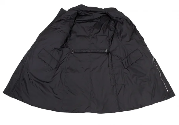 ヨウジヤマモト ノアールYohji Yamamoto NOIR リバーシブルジップアップダウンコート 黒1 K-121941_013
