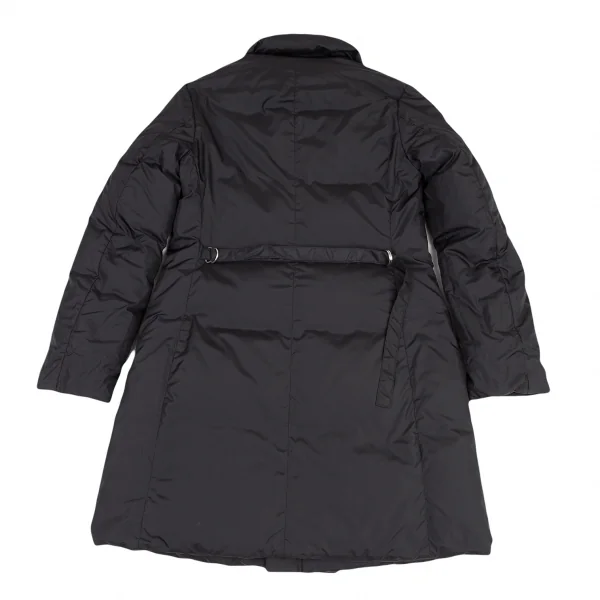 ヨウジヤマモト ノアールYohji Yamamoto NOIR リバーシブルジップアップダウンコート 黒1 K-121941_015