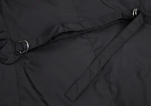 ヨウジヤマモト ノアールYohji Yamamoto NOIR リバーシブルジップアップダウンコート 黒1 K-121941_016