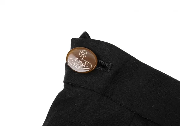 ヴィヴィアンウエストウッド レッドレーベルVivienne Westwood Red Label バイアス切替サーキュラーミニスカート 黒2 K-121965_004