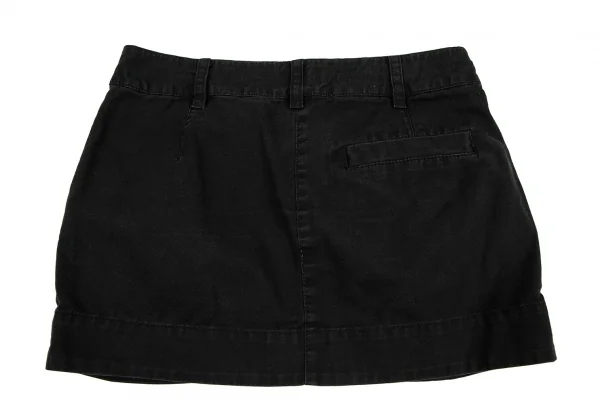 ヴィヴィアンウエストウッド レッドレーベルVivienne Westwood Red Label マルチストライプ切替ミニスカート 墨黒2 K-121966_007