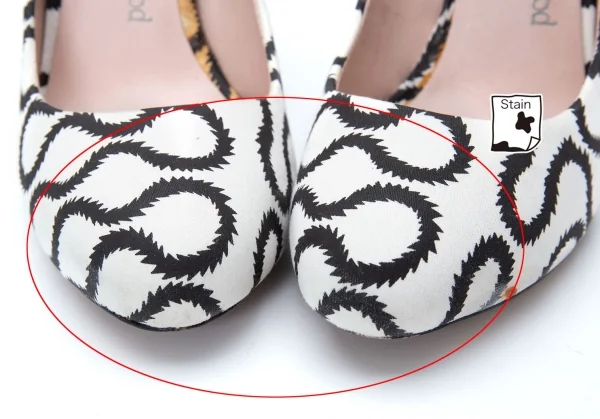 ヴィヴィアンウエストウッド アングロマニアVivienne Westwood ANGLOMANIA スクイグルプリントハイヒール 白黒36(23位) K-121970_003