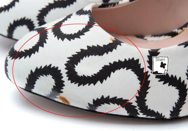 ヴィヴィアンウエストウッド アングロマニアVivienne Westwood ANGLOMANIA スクイグルプリントハイヒール 白黒36(23位) K-121970_005