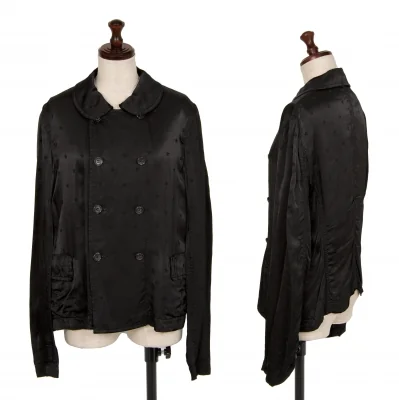 COMME des GARCONS Star Jacquard Round-collar Jacket