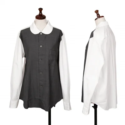 COMME des GARCONS Front Switching Long Sleeve Shirt