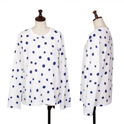 COMME des GARCONS COMME des GARCONS Dot Printed Long Sleeve Top