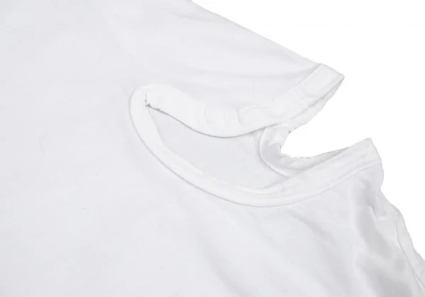 コムデギャルソンCOMME des GARCONS フラットカラーサークルデザインカットソー 白S K-122069_005