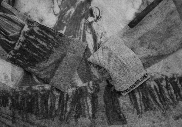 ジャンポールゴルチエ ファムJean Paul GAULTIER FEMME マリアプリントタートルネックパワーネットカットソー グレー40 K-122079_008