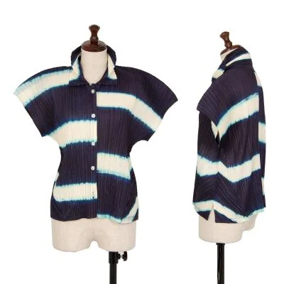 PLEATS PLEASE Bleach Short Sleeved Shirt