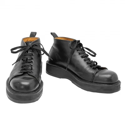 Y's for men Platform Leather Boots