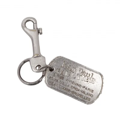 Jean-Paul GAULTIER Dog Tag Keyring