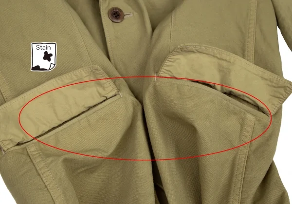 COMME des GARCONS HOMME Dyed Switching Nylon Jacket K-122147_012