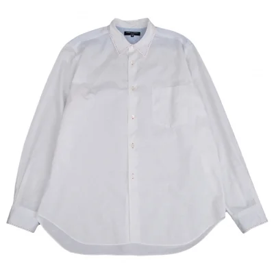 COMME des GARCONS HOMME Jacquard Stitch Cotton Shirt