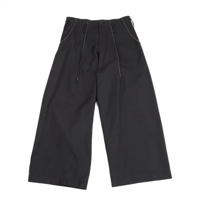 Yohji Yamamoto FEMME Wool Stitch Wide Pants