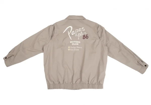 Papas+ Back Printed Patch Blouson K-122195_002