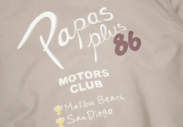 Papas+ Back Printed Patch Blouson K-122195_004