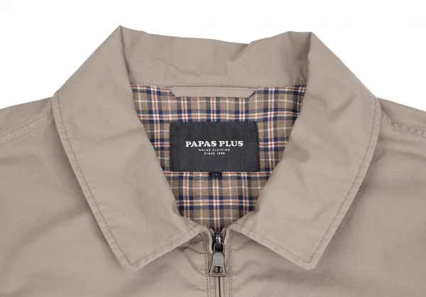 Papas+ Back Printed Patch Blouson K-122195_007