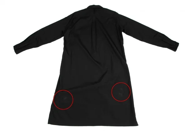 サイトs'yte ブロードレギュラーカラーロングシャツ 黒3 K-122205_014