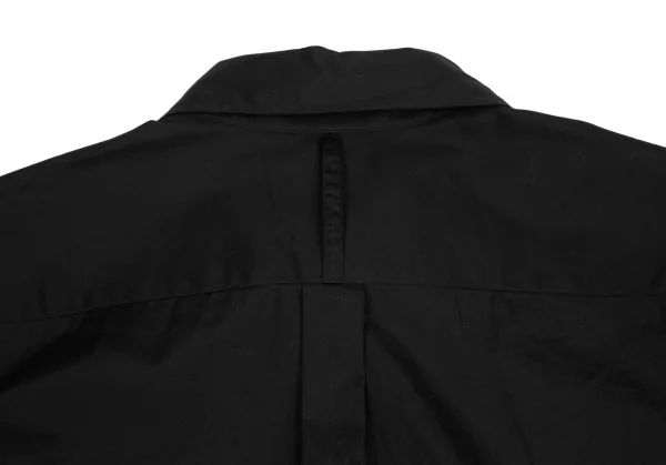 サイトs'yte ブロードレギュラーカラーロングシャツ 黒3 K-122205_017