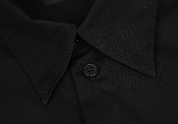 サイトs'yte ブロードレギュラーカラーロングシャツ 黒3 K-122205_006