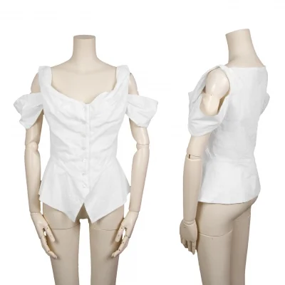 Vivienne Westwood ANGLOMANIA Stitch Embroidery Design Tops