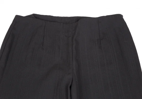 ジャンポールゴルチエ ファムJean Paul GAULTIER FEMME シャドーストライプセットアップスーツ 黒40 K-122237_014