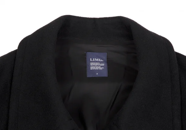 リミフゥLIMI feu ウールモッサビッグシルエットジャケット 黒2 K-122251_004