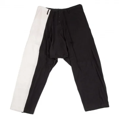 Y's Linen Switching Cotton Pants