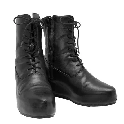 Yohji Yamamoto NOIR Leather Platform Boots