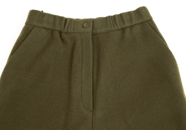 クリスチャンディオールChristian Dior SPORTS 起毛ウールハーフパンツ カーキM K-122323_002