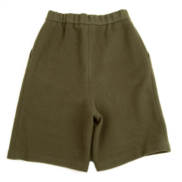クリスチャンディオールChristian Dior SPORTS 起毛ウールハーフパンツ カーキM K-122323_009
