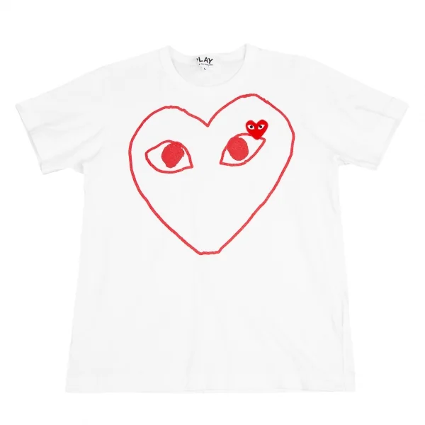 プレイ コムデギャルソンPLAY COMME des GARCONS ハートプリント