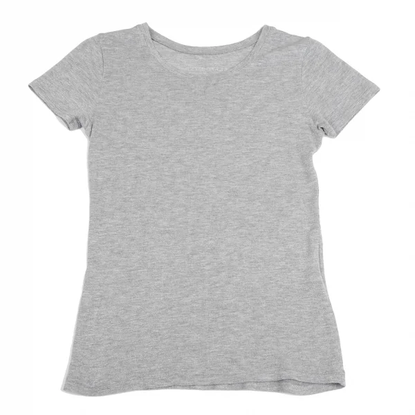 エルトブテップ イッセイミヤケELTTOB TEP ISSEY MIYAKE バックロゴプリントグリッターTシャツ グレー2 K-122360_004