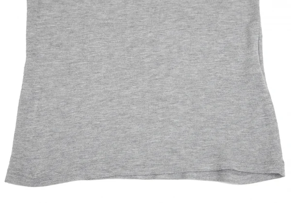エルトブテップ イッセイミヤケELTTOB TEP ISSEY MIYAKE バックロゴプリントグリッターTシャツ グレー2 K-122360_007