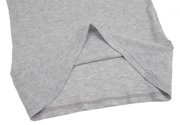 エルトブテップ イッセイミヤケELTTOB TEP ISSEY MIYAKE バックロゴプリントグリッターTシャツ グレー2 K-122360_008