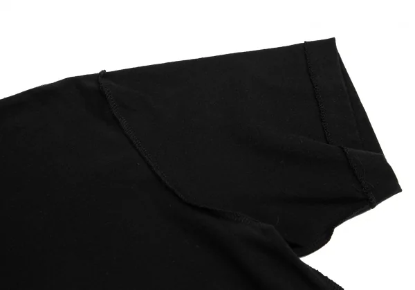 ブラックマーケット コムデギャルソンBlackmarket COMME des GARCONS ロゴプリントインサイドアウトTシャツ 黒L K-122394_004