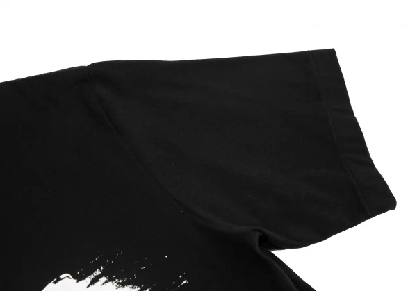 ブラック コムデギャルソンBLACK COMME des GARCONS プリントTシャツ 黒XXL K-122395_004