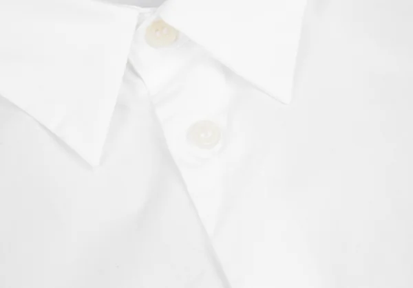 ブラック コムデギャルソンBLACK COMME des GARCONS メタリックフリル切替シャツ 白ゴールドXL K-122396_004