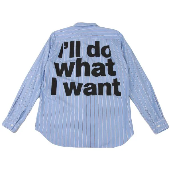 コムデギャルソン シャツCOMME des GARCONS SHIRT ストライプ I'll do