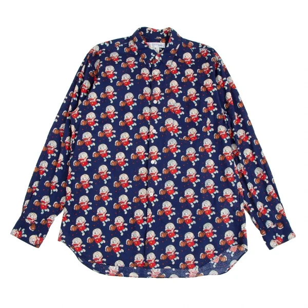 d*e様 COMME des GARÇONS SHIRT M 長袖シャツ キャラ コムデギャルソン シャツCOMME des GARCONS SHIRT チビ太