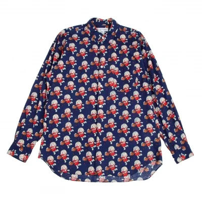 d*e様 COMME des GARÇONS SHIRT M 長袖シャツ キャラ コムデギャルソン シャツCOMME des GARCONS SHIRT チビ太