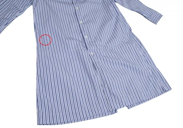 トリココムデギャルソン ストライプ ジャケット シャツ コムデギャルソン シャツCOMME des GARCONS SHIRT コットン裏