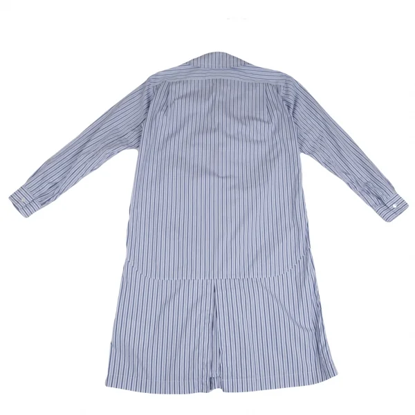 COMME des GARCONS SHIRT Striped Trench Shirt Coat K-122419_014