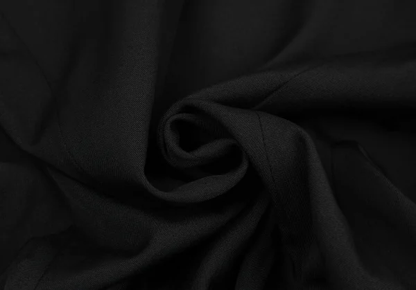 ヨウジヤマモト ノアールYohji Yamamoto NOIR ウールギャバフロント裁ち切りBジャケット 黒2 K-122430_016