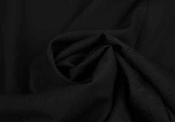ヨウジヤマモト ノアールYohji Yamamoto NOIR ウールギャバアシンメトリー切替スカート 黒2 K-122431_013