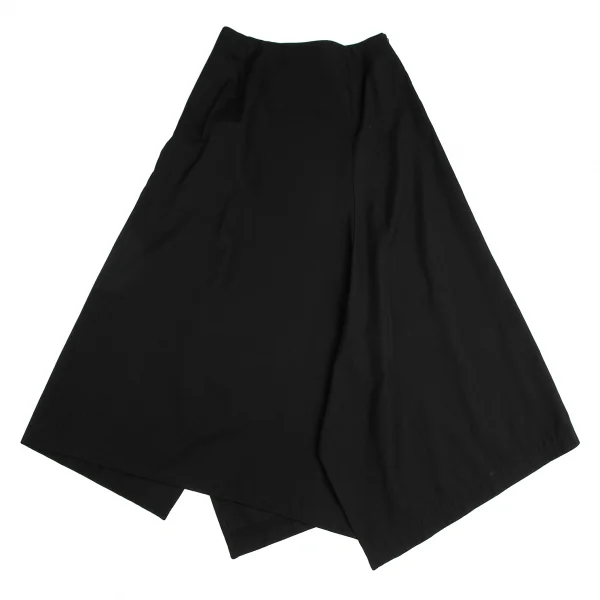 ヨウジヤマモト ノアールYohji Yamamoto NOIR ウールギャバセットアップスーツ 黒2 K-122432_011